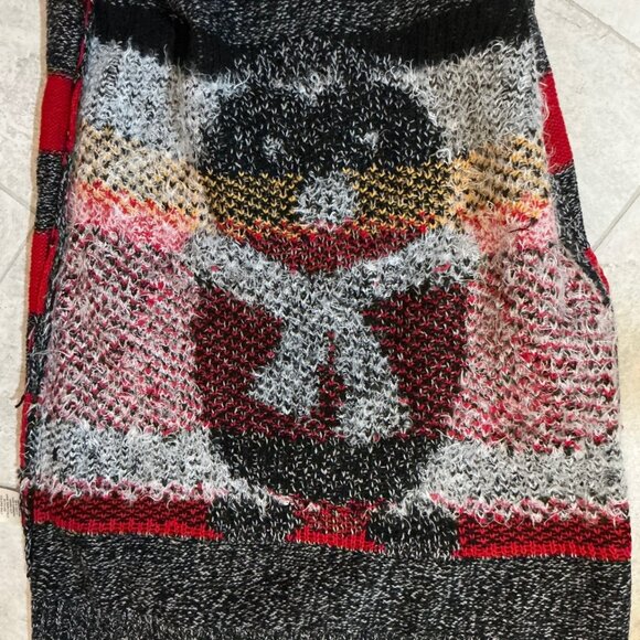 Derek Heart Space Penguin hoodie with 5 gold bells stripe back and sleeves - Picture 12 of 16